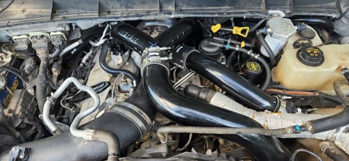 Customer photo review of SPE Motorsport 2011-2022 6.7 Powerstroke Intake Piping Kit