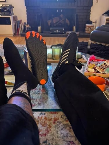 Customer photo review of Calder Pro - Breathable and Non-slip Universal Barefoot Shoes