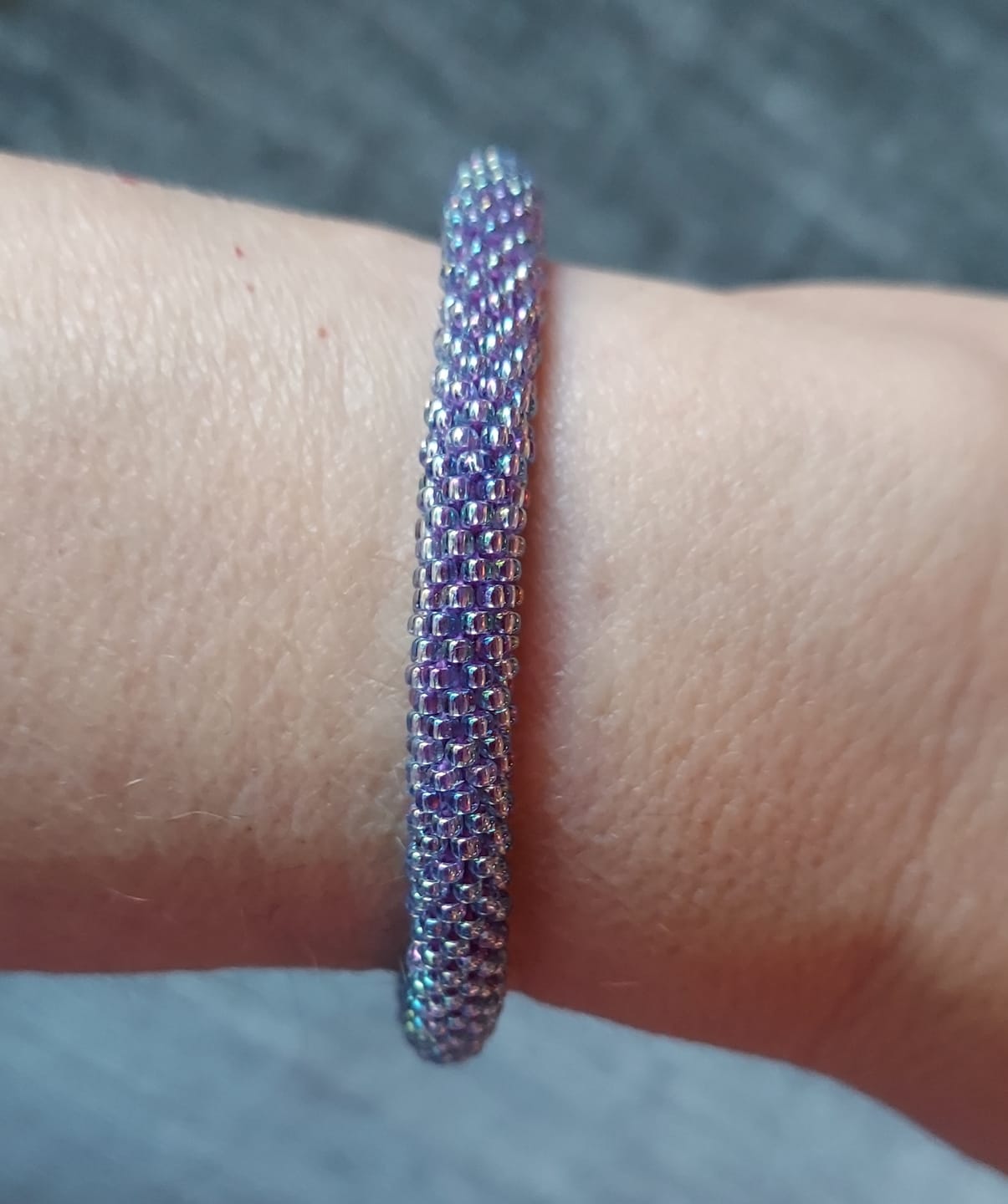 Customer photo review of Iridescent Haze Solid - LARGE & EXTENDED ONLY!