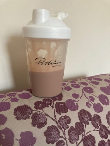 Customer photo review of Slim Meal Replacement | 34 Meals + Free Pink Shaker