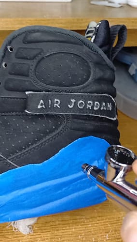 Customer photo review of Masking tape blue 18mmx50mts