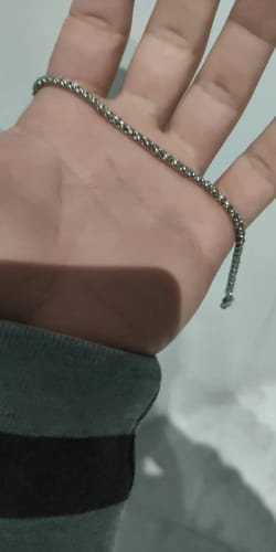 Customer photo review of WHEAT BRACELET 3MM