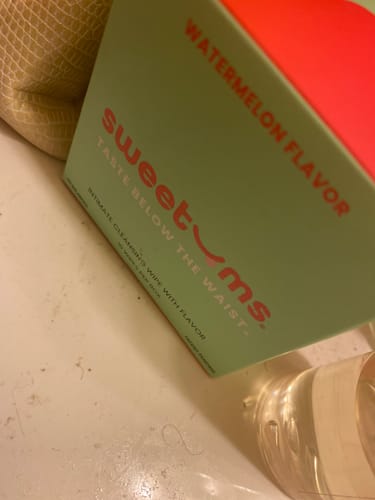 Customer photo review of Watermelon Flavored Wipes