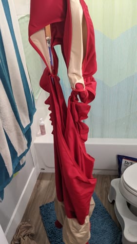 Customer photo review of ginger swim romper