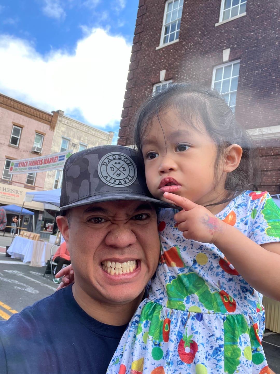 Customer photo review of Premium Active 6-Panel Logo Hat (Multicam Black)