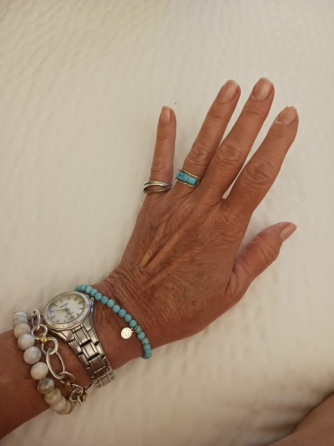 Customer photo review of Turquoise Bracelet