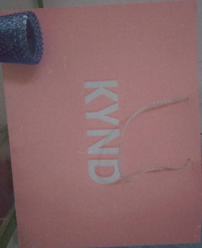 Customer photo review of Kynd Paper Bag