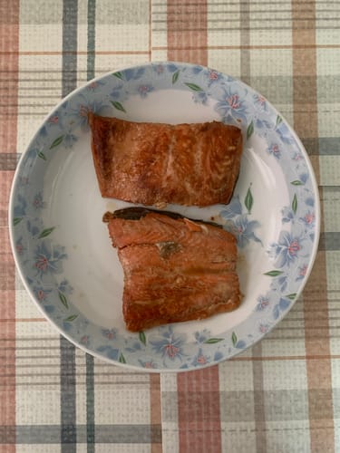 Customer photo review of Alaskan Sockeye Salmon Portion Box