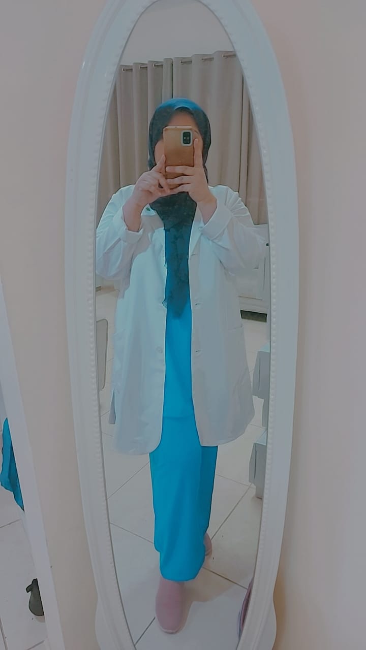 Customer photo review of Adar Pro Unisex Scrub Set - CU-P9010