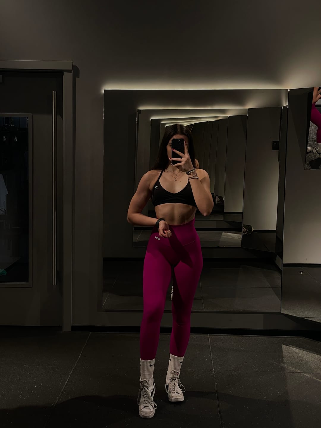 Customer photo review of Leggings All-Up Purple