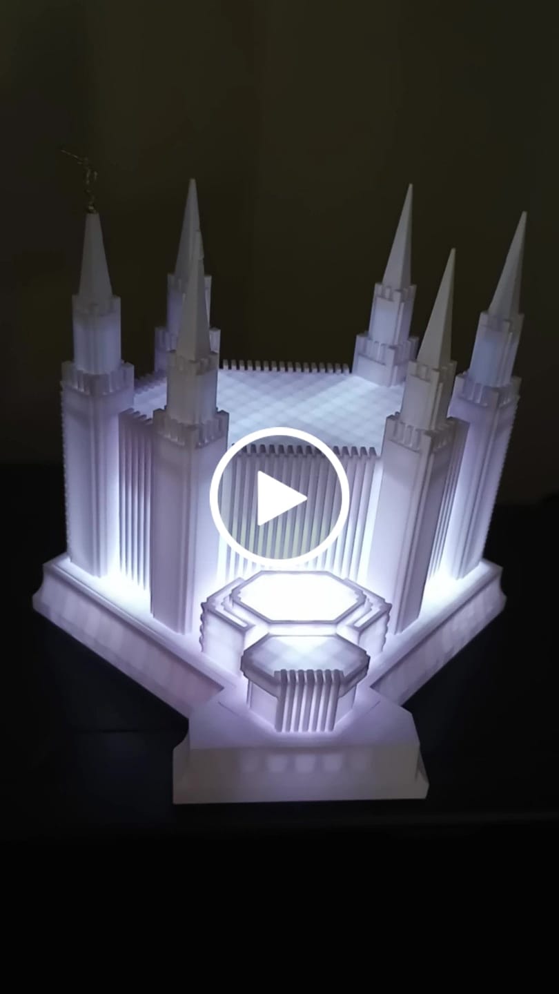 Customer video review of Washington DC Temple Music Light