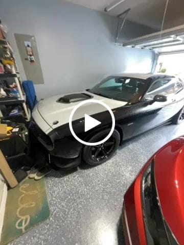 Customer video review of Real Carbon Fiber Gas Cap Cover for Dodge Challenger 2015-2023