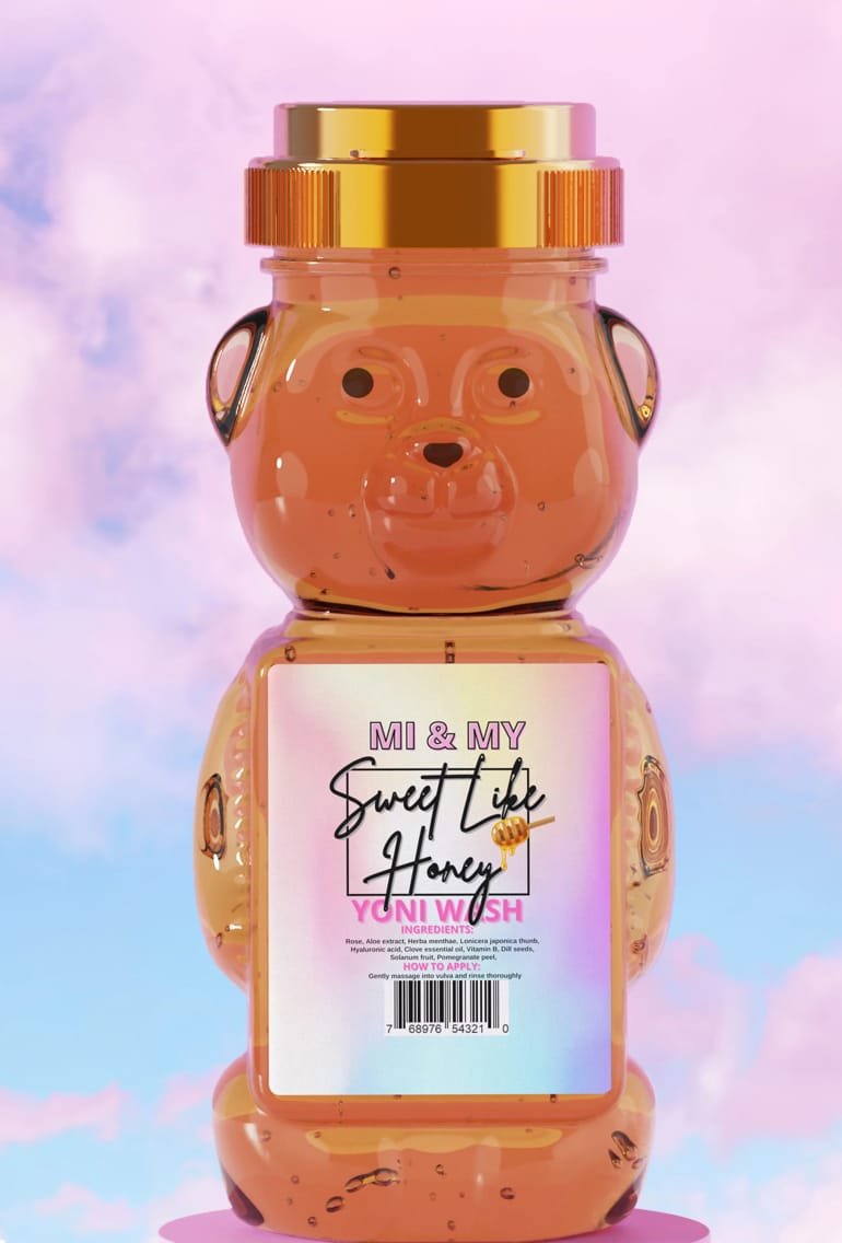 Customer photo review of Sweet Like Honey Yoni Wash