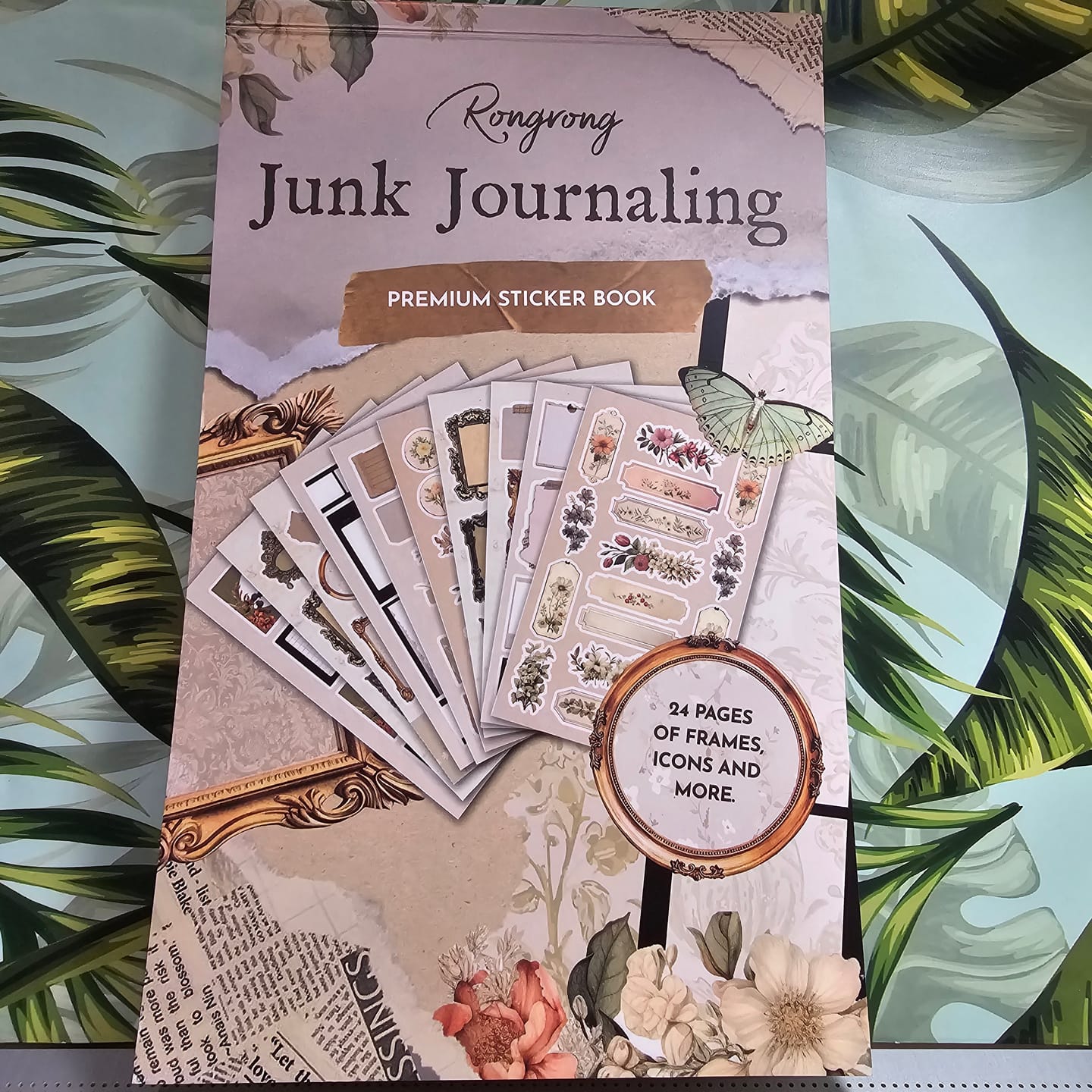 Customer photo review of Junk Journal Sticker Book [EVERYDAY LINE]