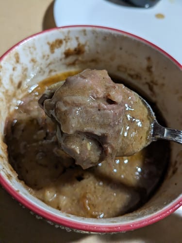 Customer photo review of Beef Nalli Nihari Meat - Marrow Bones and Boneless Shank