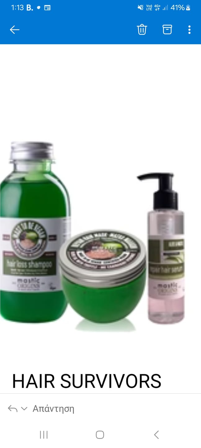 Customer photo review of HAIR SURVIVORS