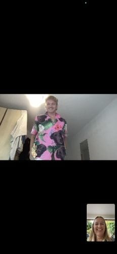 Customer photo review of Your photo - Personalized hawaiian shirt