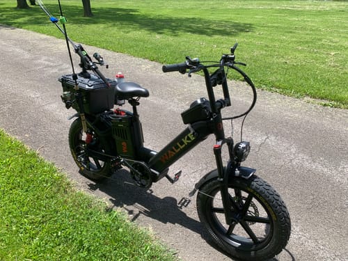 Customer photo review of Wallke rider's kit