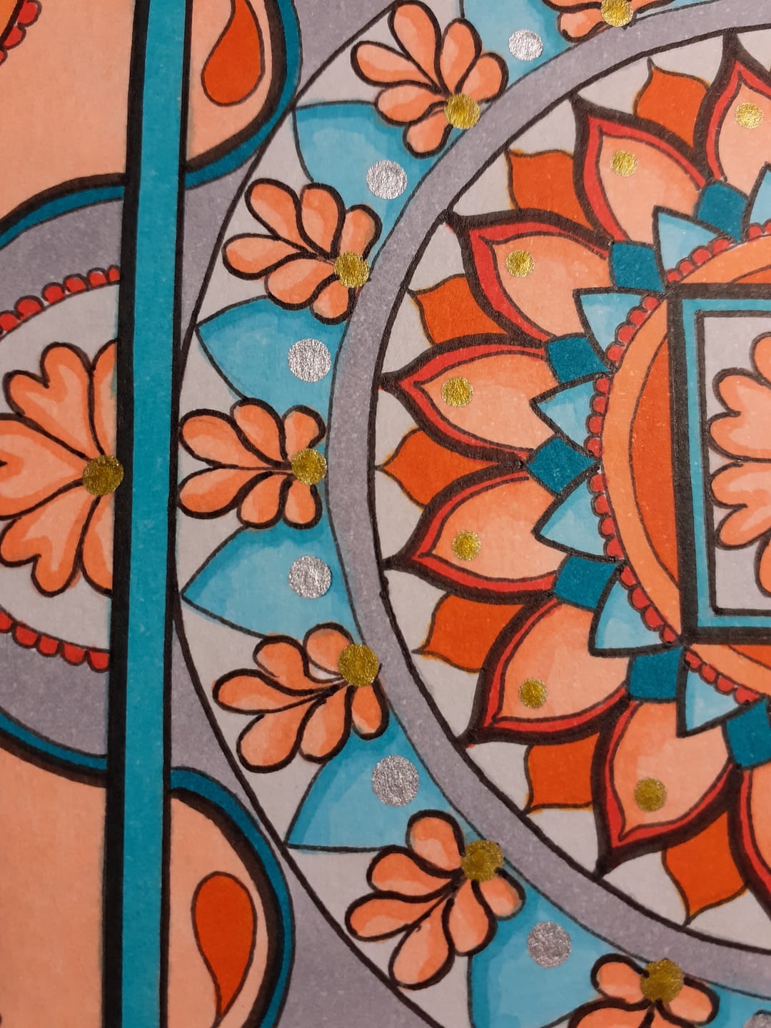 Customer photo review of Ohuhu Oahu 40 Colors Dual Tips Alcohol Art Markers, Fine & Chisel
