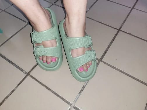 Customer photo review of קלאוד סנדלס