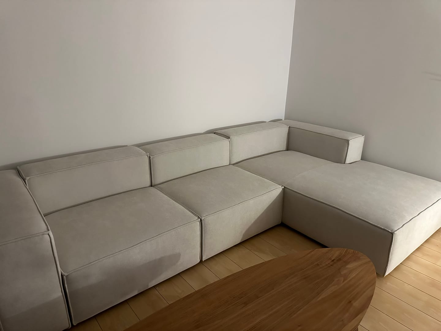 Customer photo review of Modulares L Ecksofa Sewilla