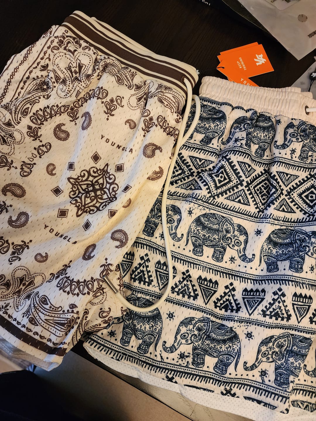 Customer photo review of 132 Infamous Bandana Shorts