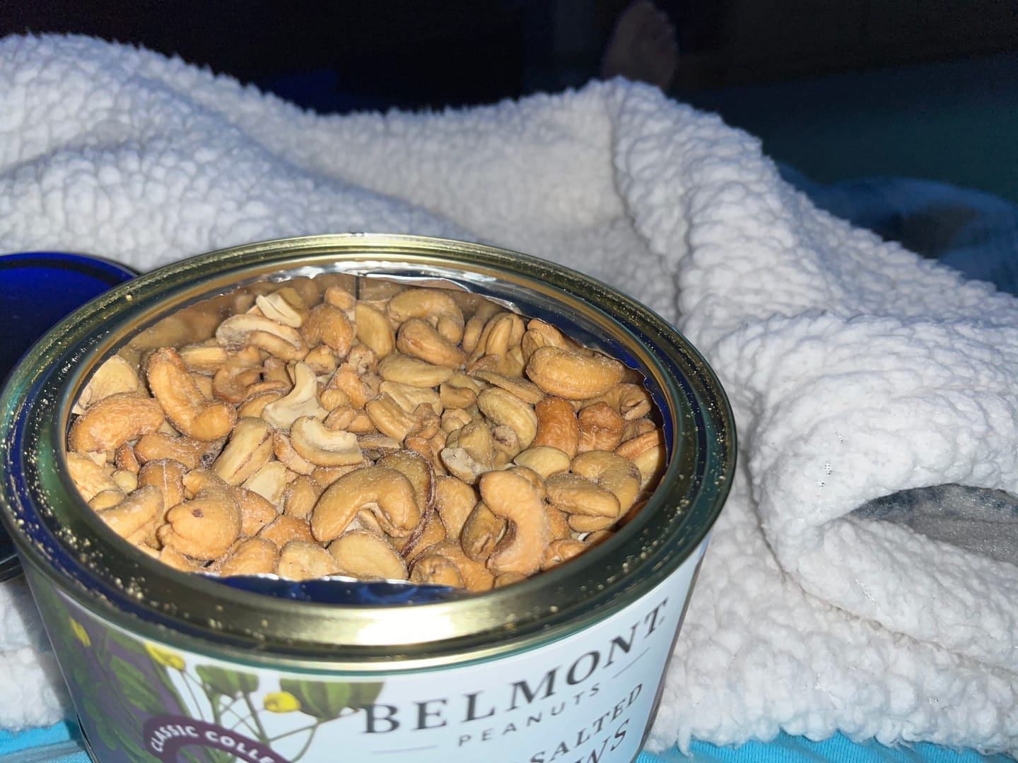 Customer photo review of Jumbo Salted Cashews