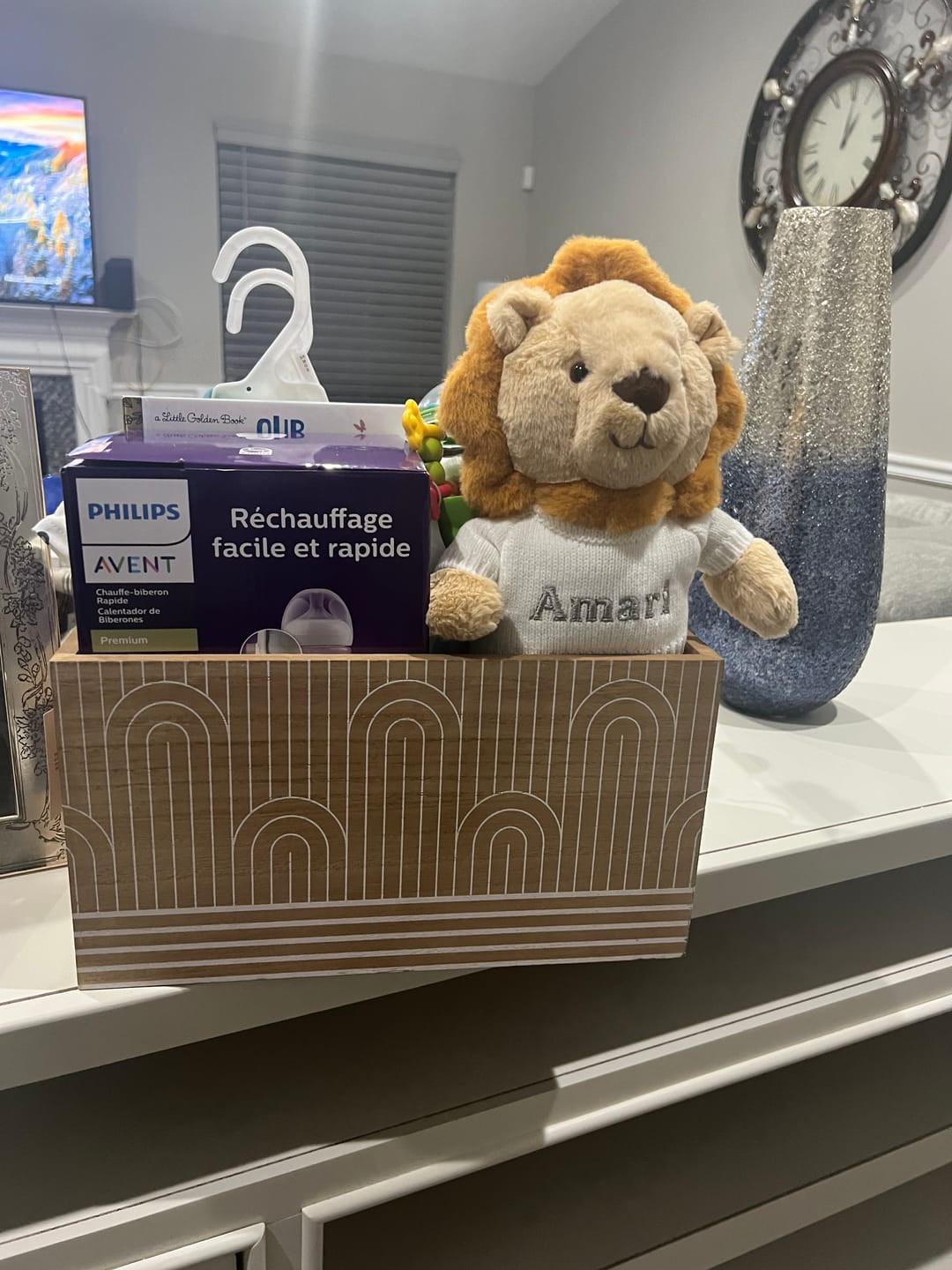 Customer photo review of Bradly the Lion - Personalized