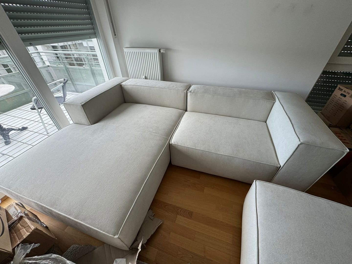 Customer photo review of Modulares L Ecksofa Sewilla