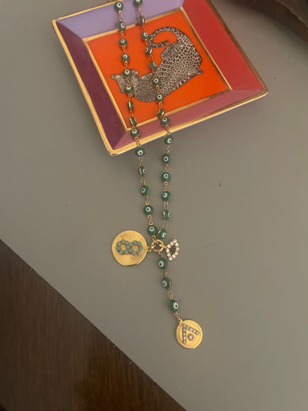 Customer photo review of Galia Necklace