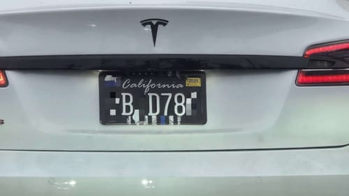 Customer photo review of 1963 CALIFORNIA LICENSE PLATE 6"x12" (156.5mm x 305mm)