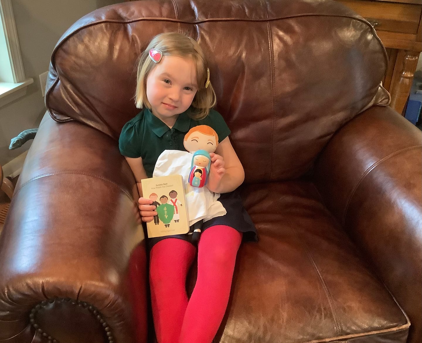 Customer photo review of Father Paul Catholic Priest Rag Doll 14 Piece Set