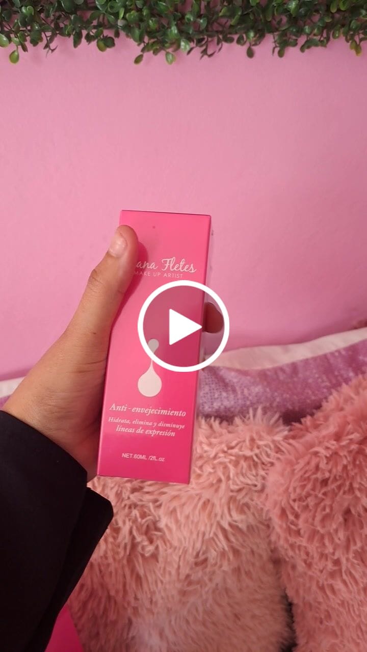 Customer video review of Suero Anti-Envejecimiento