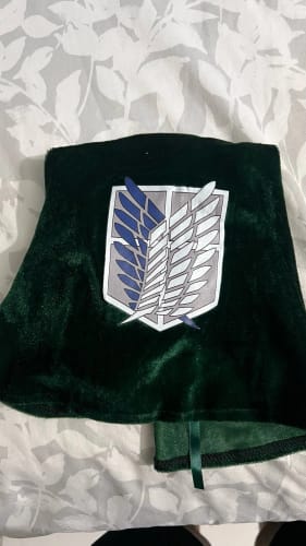Customer photo review of Pet Survey Corps Cloak