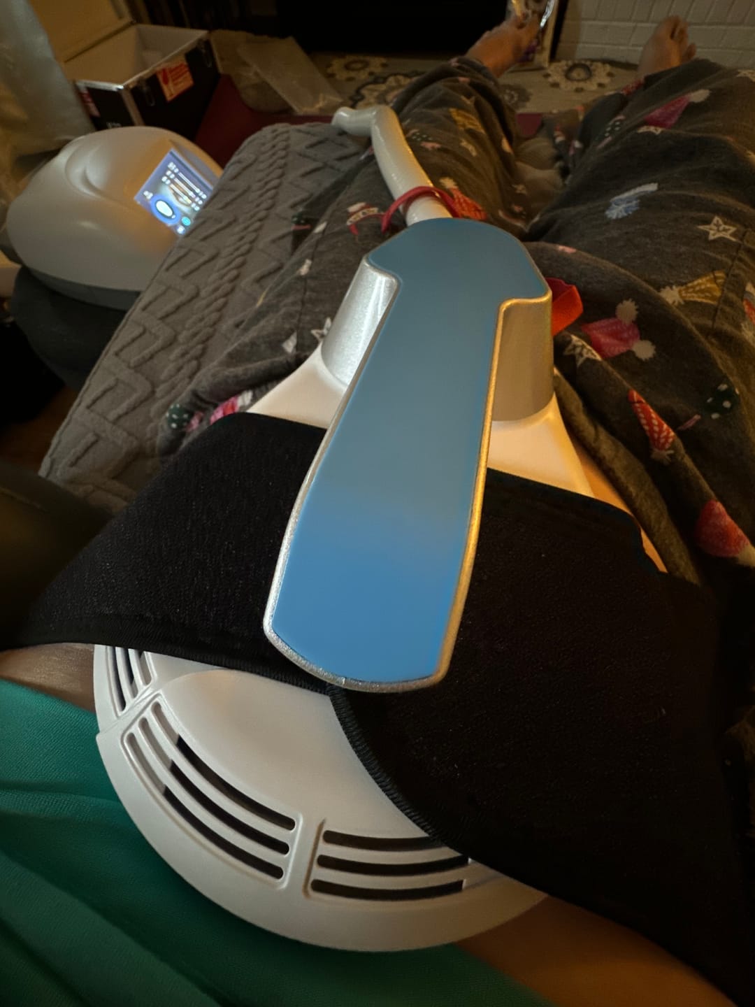 Customer photo review of EMSlim Neo Machine Home Use
