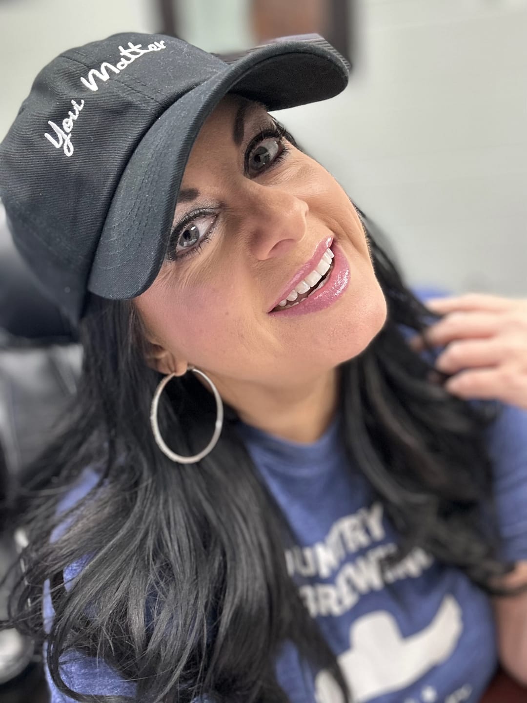 Customer photo review of You Matter Hat