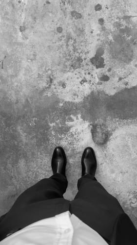 Customer photo review of Dex Chelsea Boots - Solid Black (Flexi-Sole)