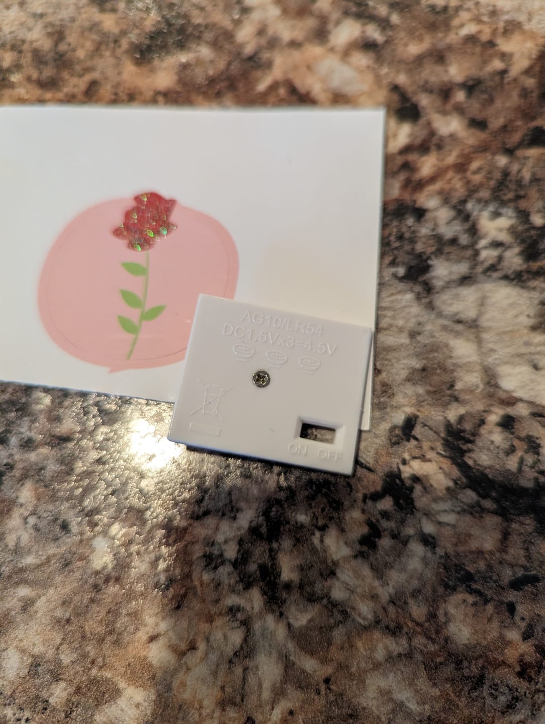 Customer photo review of AG10 Battery Replacement Kit