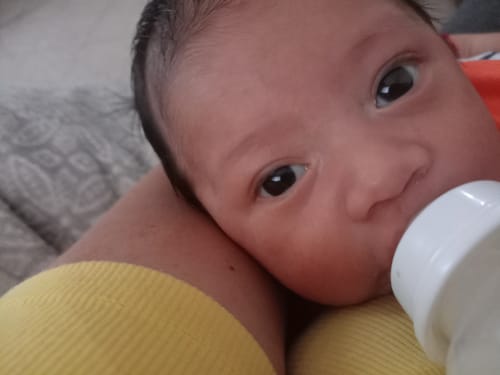 Customer photo review of Frisolac Gold Comfort Multio (0-12 Meses) Pack C/ 1.2 Kg