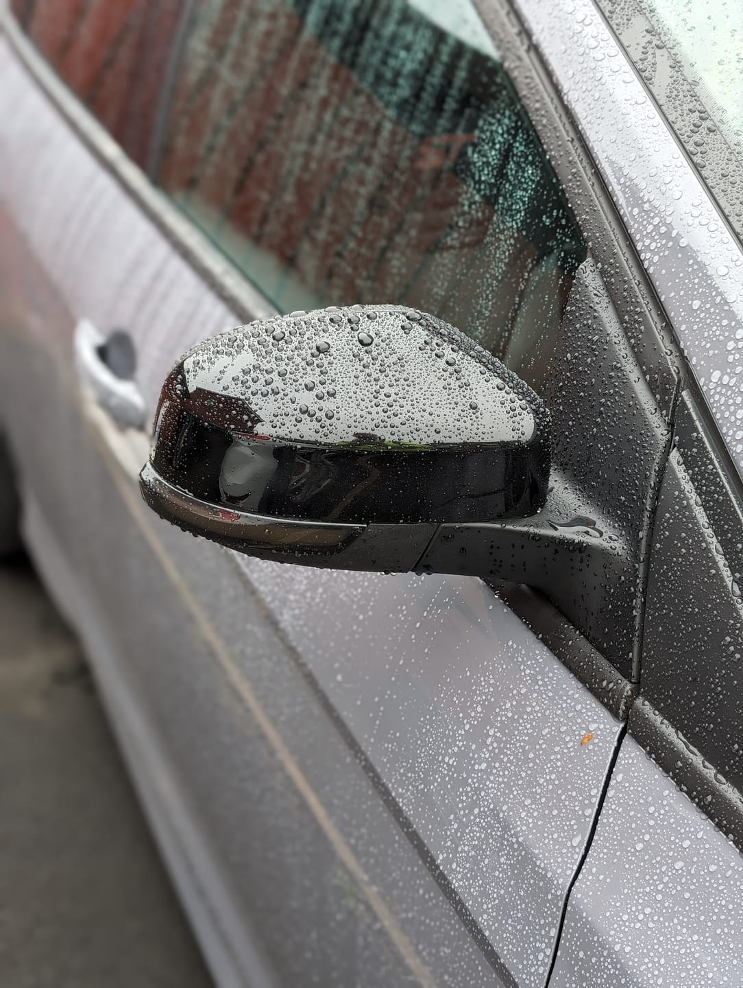 Customer photo review of Mirror Caps Gloss Black - MK2.5/3/3.5 Focus (Painted Finishes)