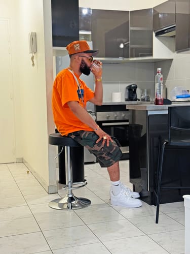 Customer photo review of HONEYCOMB BRACELET. - 3MM 18K GOLD