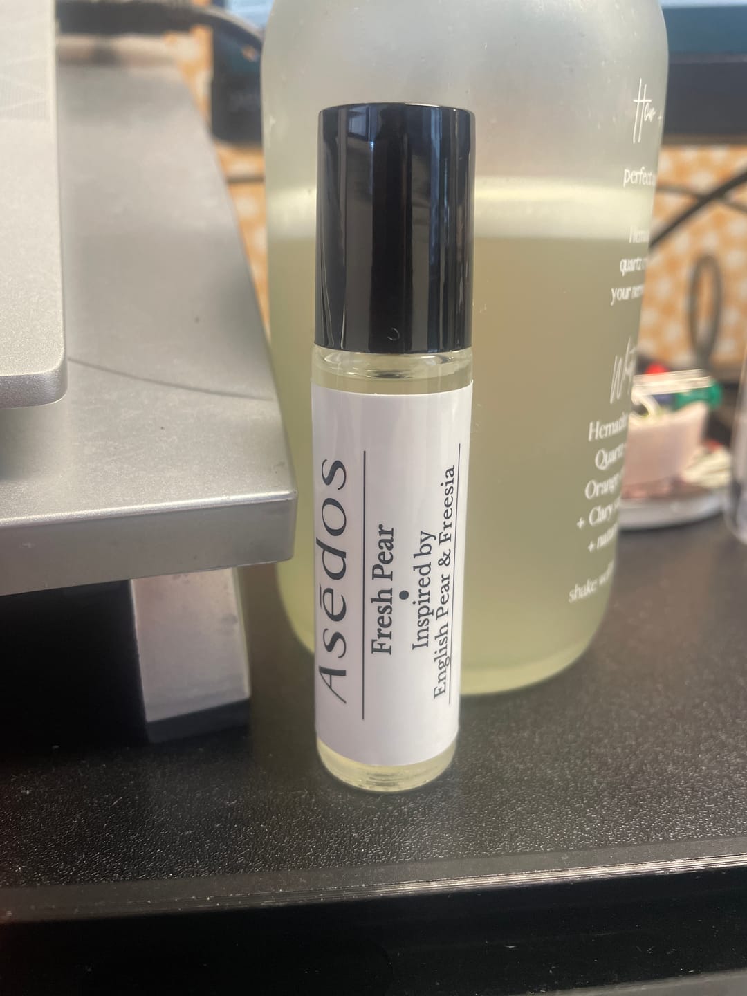 Customer photo review of FRESH PEAR PERFUME OIL
