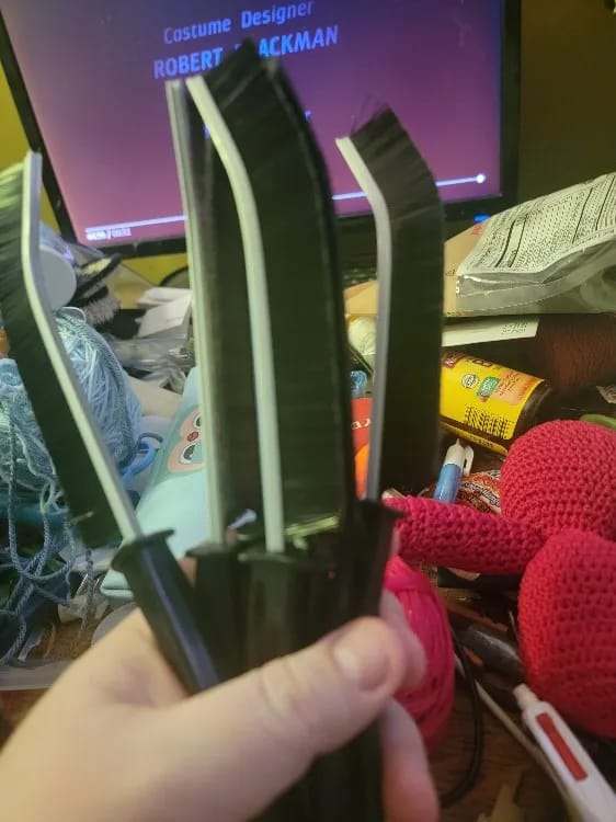 Customer photo review of Magic Wipes™ - Cleaning Brush