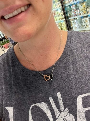 Customer photo review of Für Meine Enkeltochter - Herz-Halskette - In Liebe, Oma