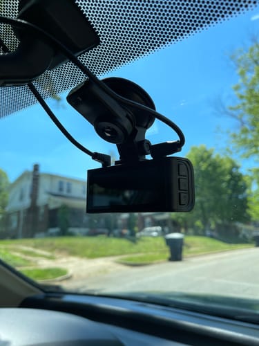 Customer photo review of Redtiger F7NT Touch Screen 4K Dual Dash Cam