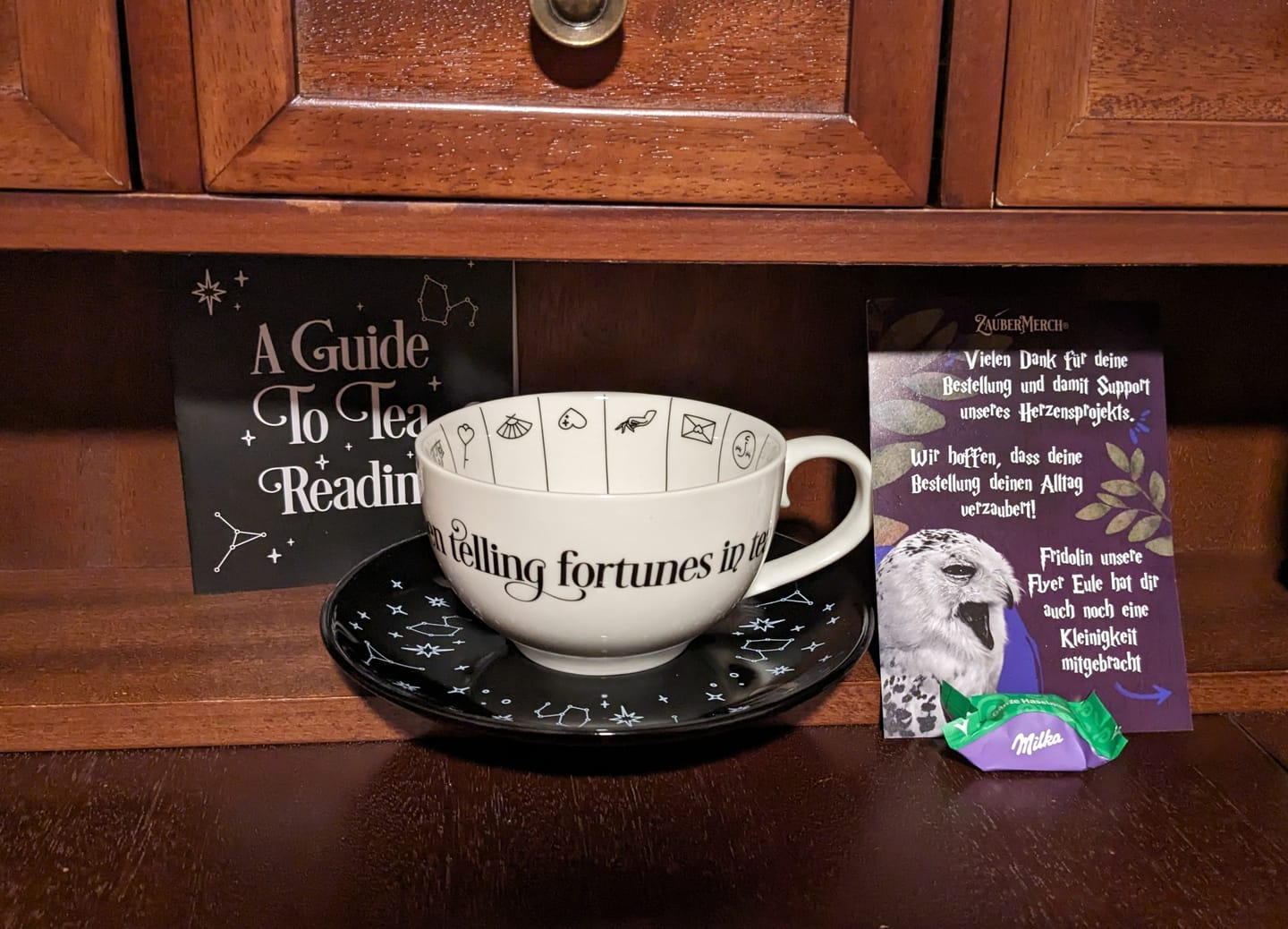 Customer photo review of Besondere Tasse - Wahrsagerei