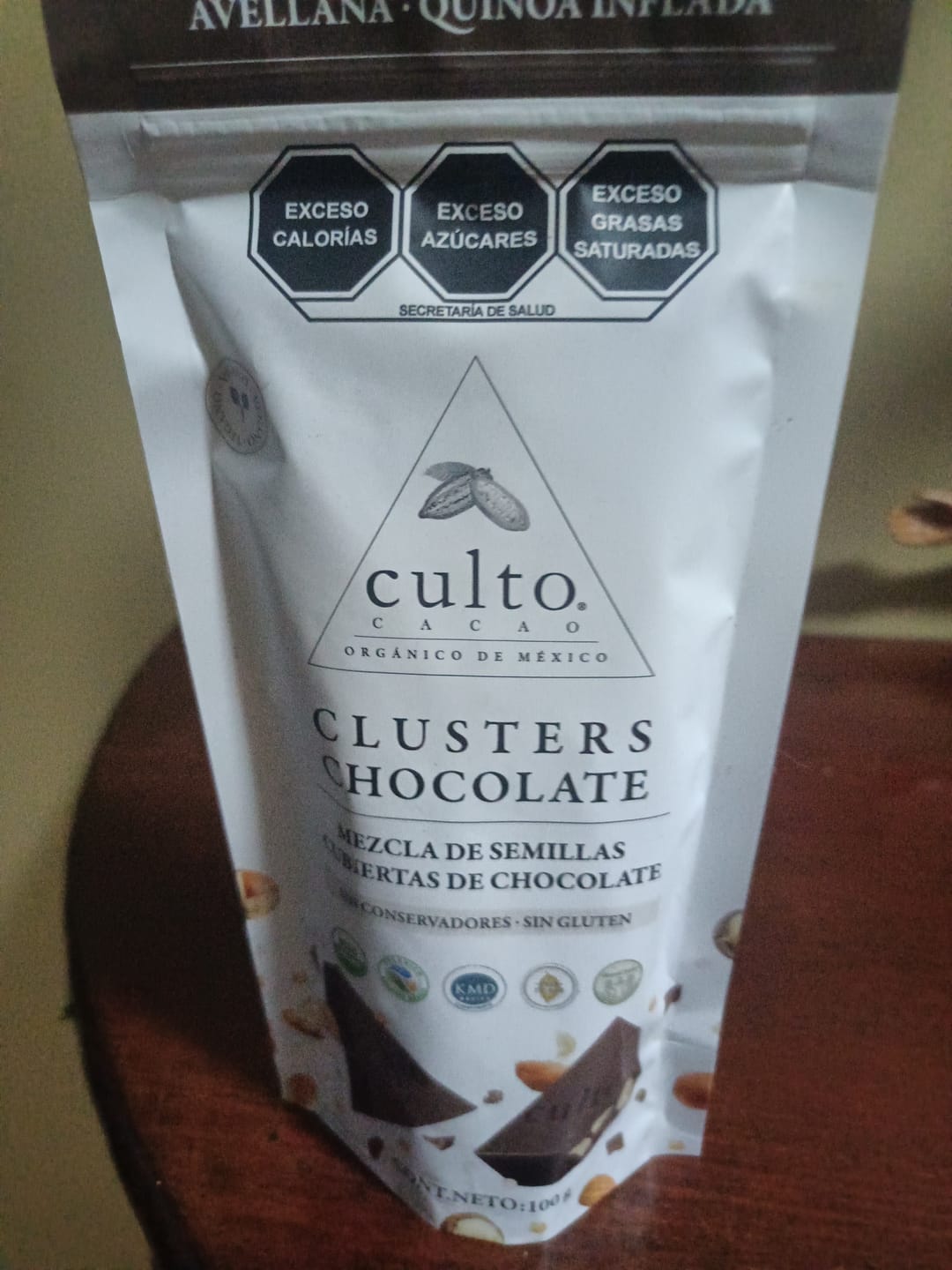 Customer photo review of Clusters de Chocolate | 100g