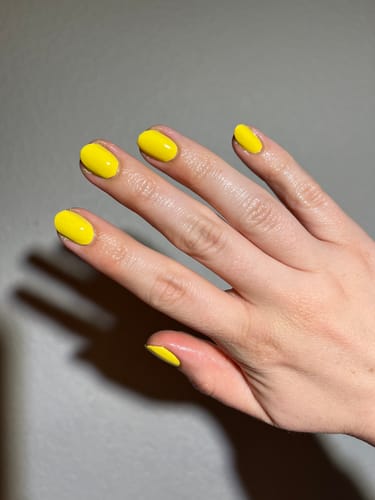 Customer photo review of Longwear Nail Polish - Lemonade