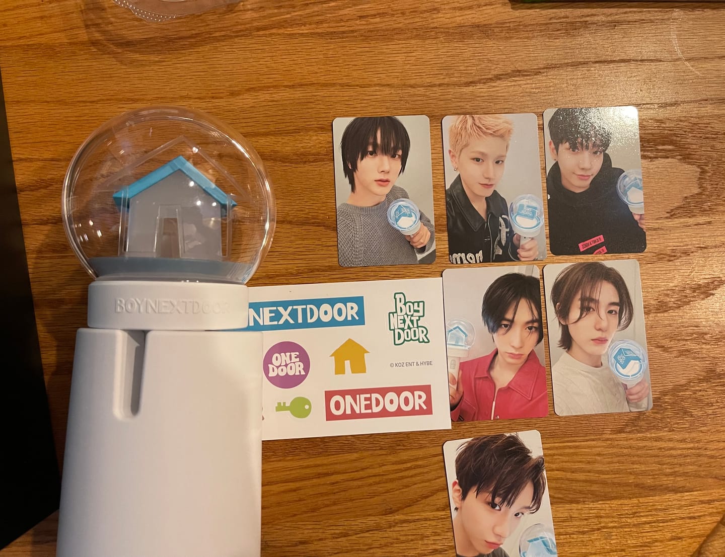 Customer photo review of [3RD PRE-ORDER] BOYNEXTDOOR - OFFICIAL LIGHT STICK SET