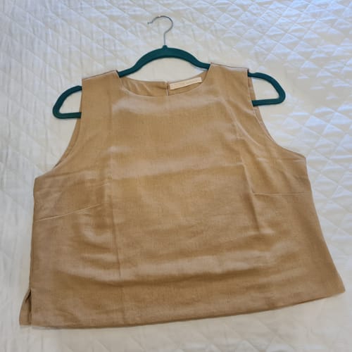 Eliane S. review of Regata de Linho Angico Bege image 1 out of 1